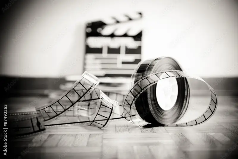 电影场记板与拍摄现场 - 今日吃瓜